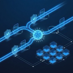 AI coding guardrails and quality gates illustration